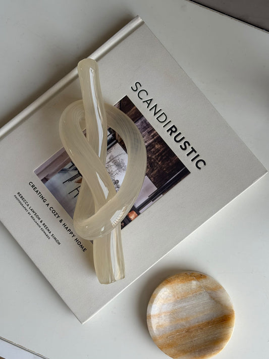 Glass Loop Ivory