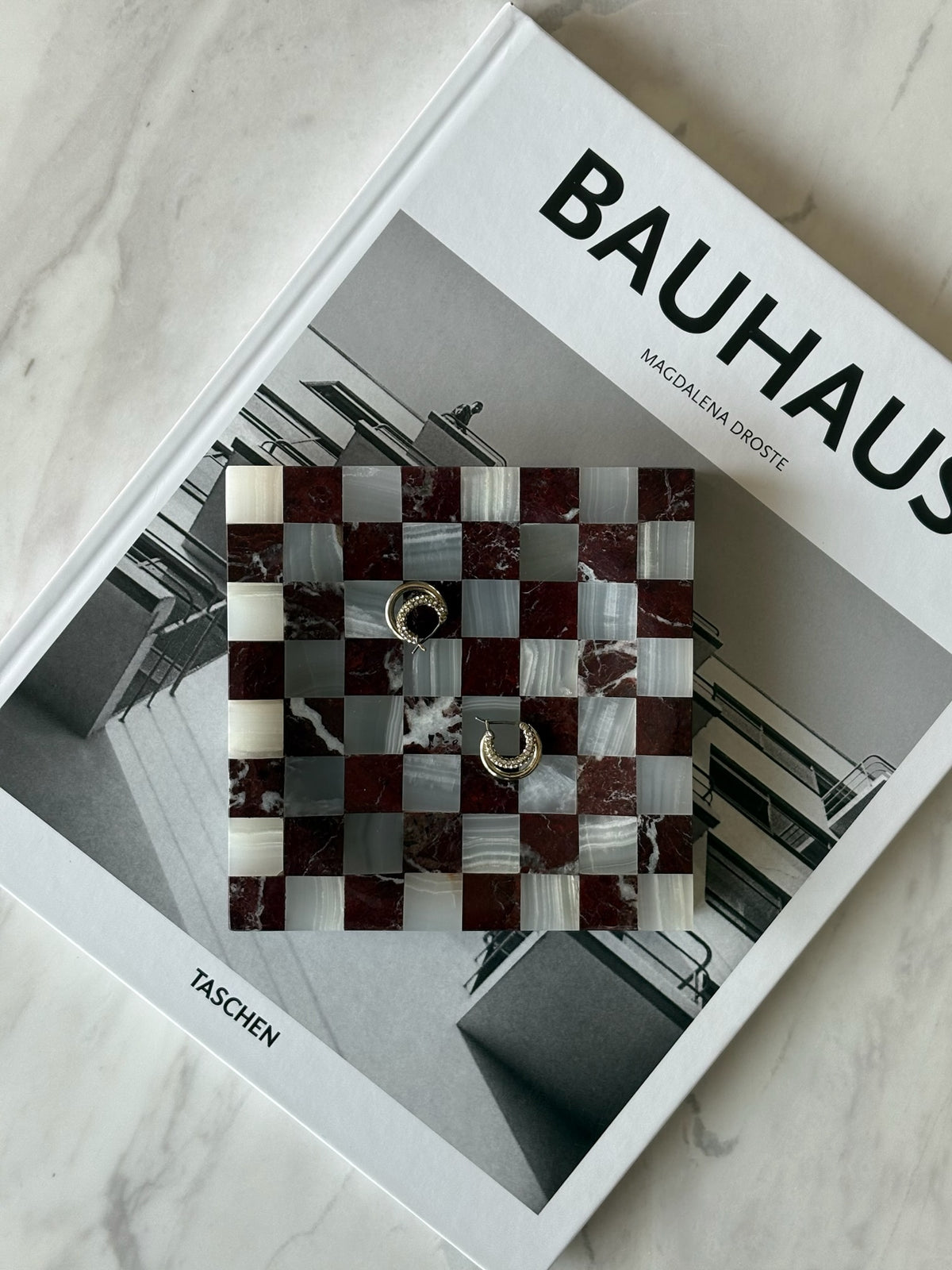 Joyero Burgundy Chess Square