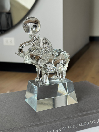 Elefante de cristal
