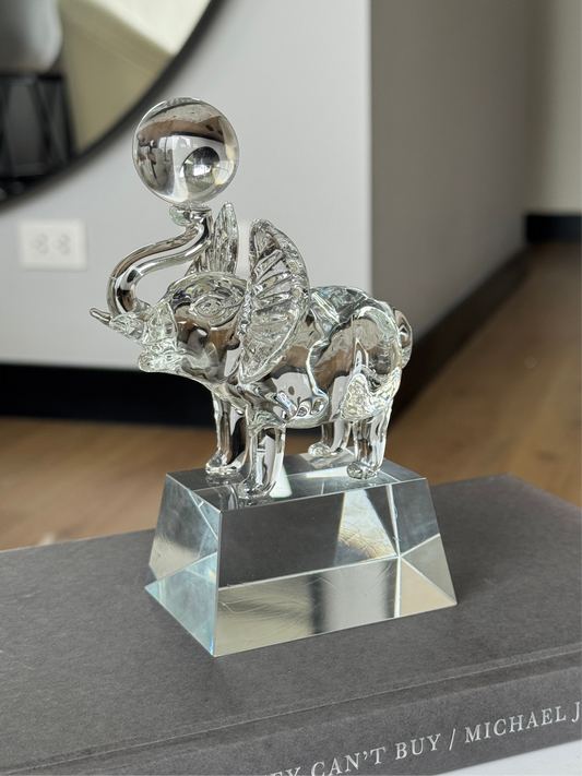 Elefante de cristal