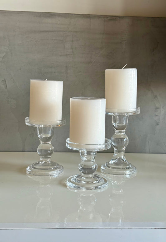 Candelabros Crystal Clear