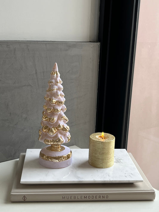 Golden Christmas Tree