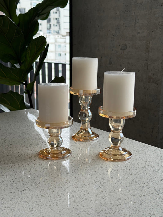Candelabros Caramel