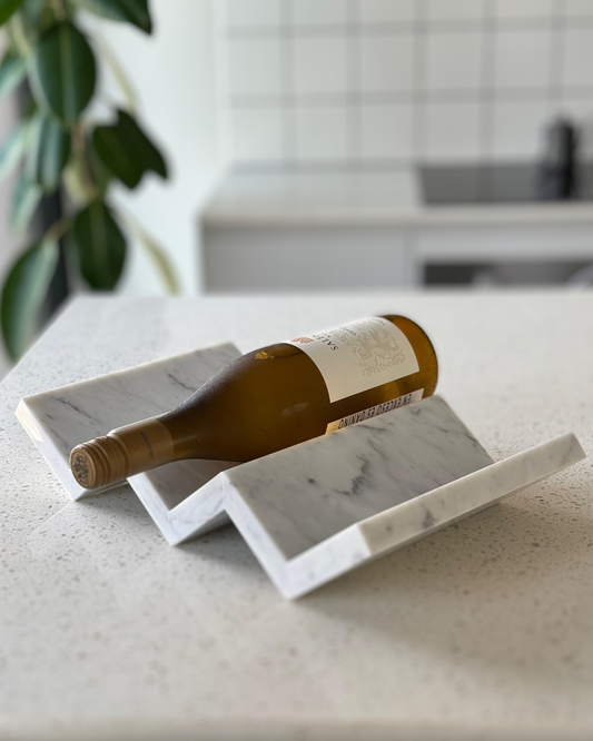 Porta vinos Marble