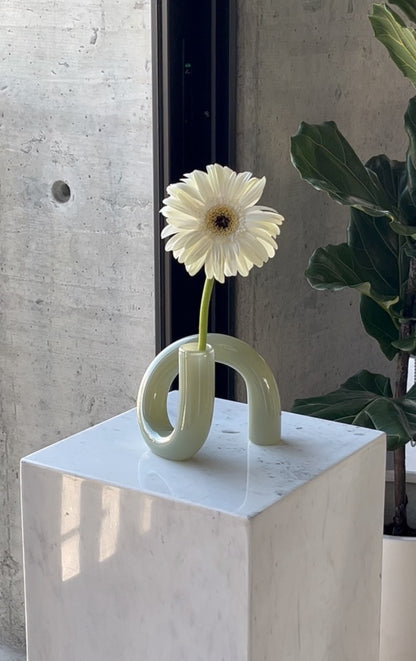 Loop Vase Mint