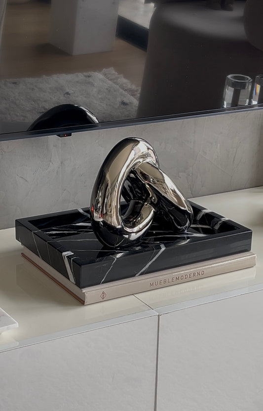 Escultura Silver Knot