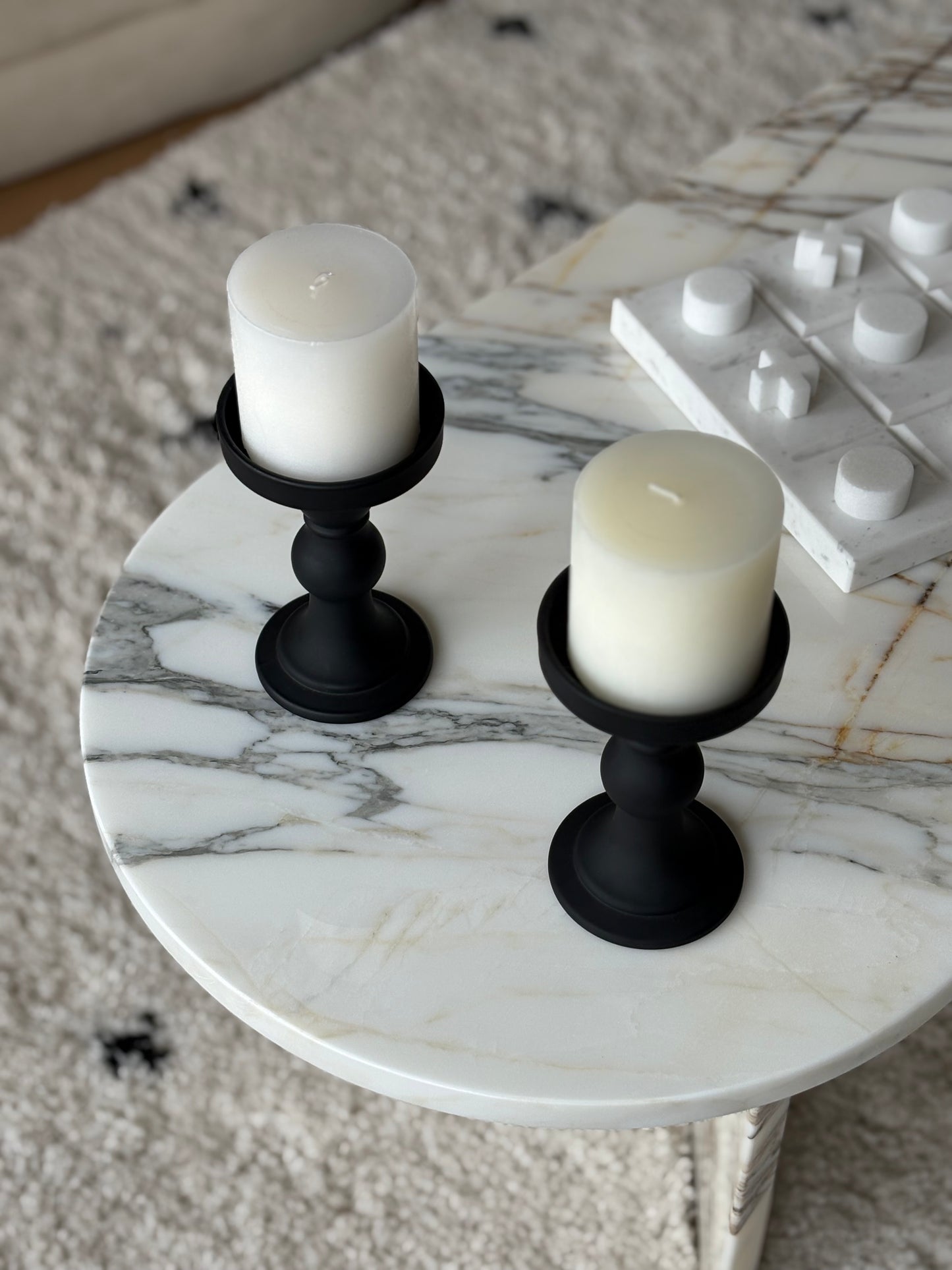 Candelabros Black Matte