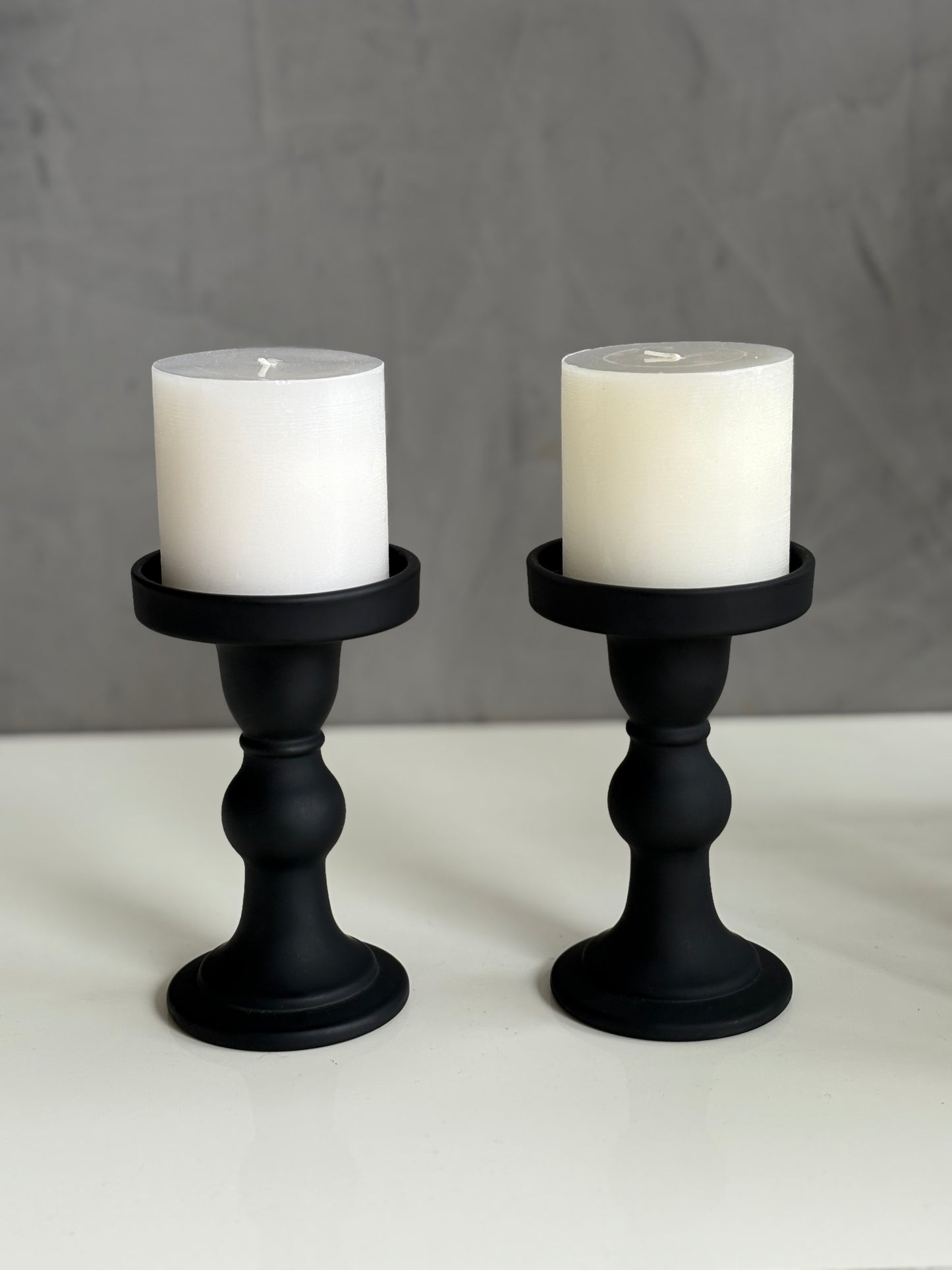 Candelabros Black Matte