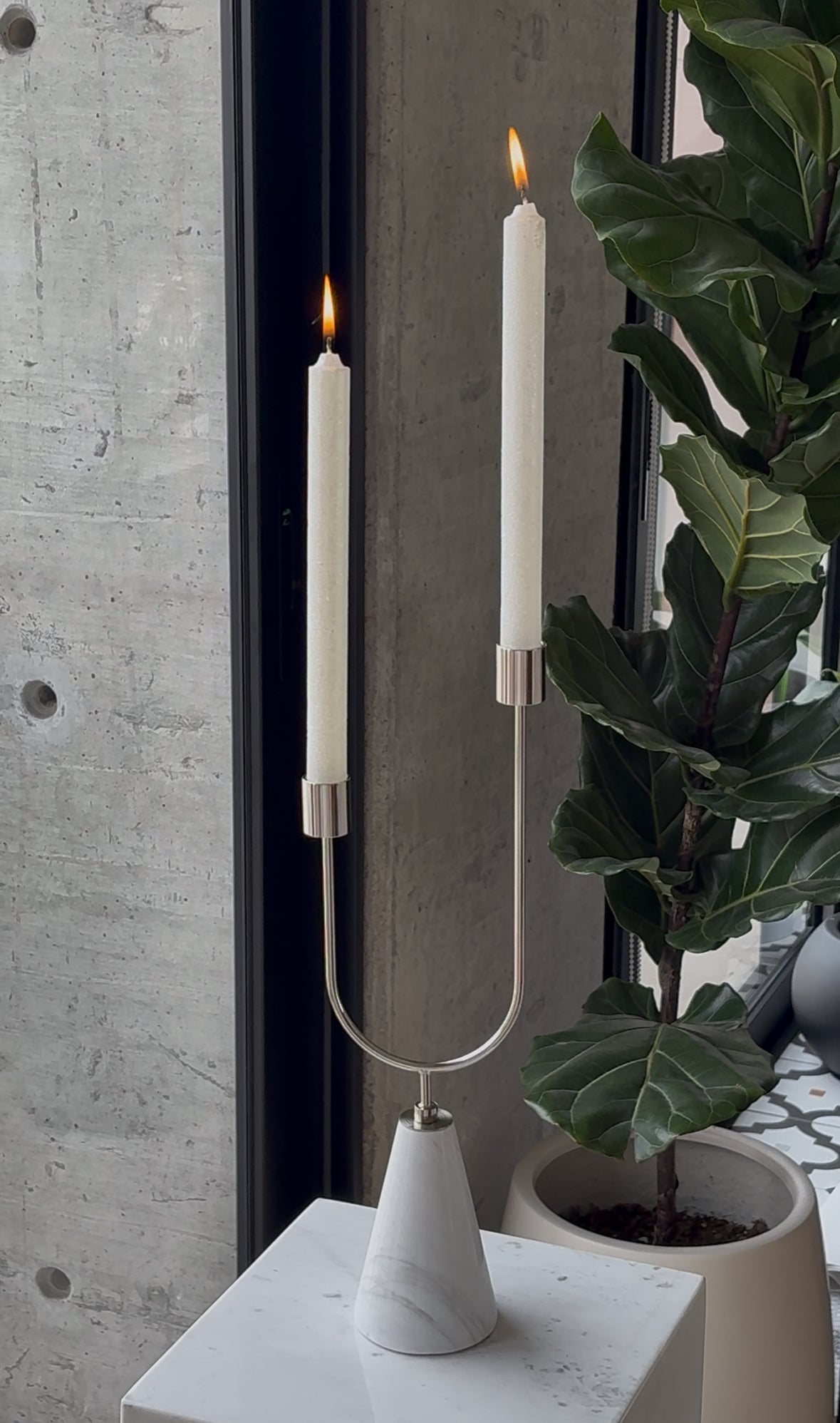 Candelabro Bianco