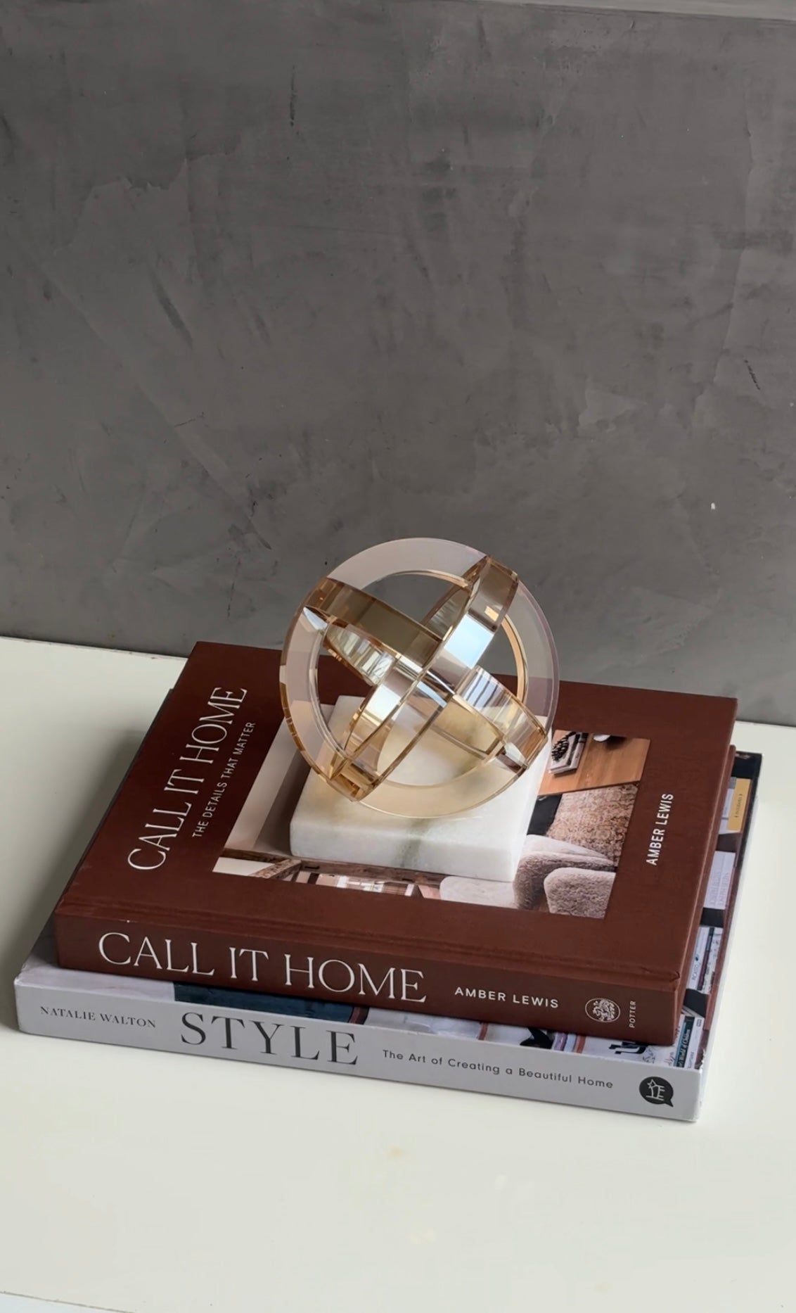 Golden Loop Sculpture