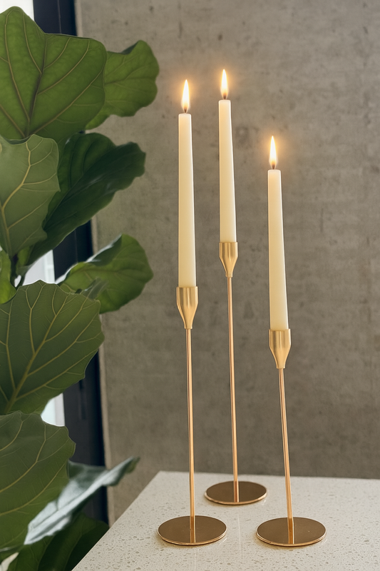 Candelabros Gold