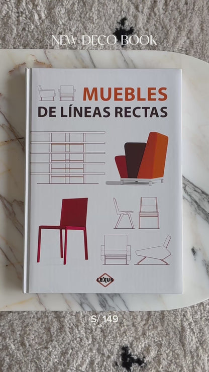 Deco Book Muebles de líneas rectas
